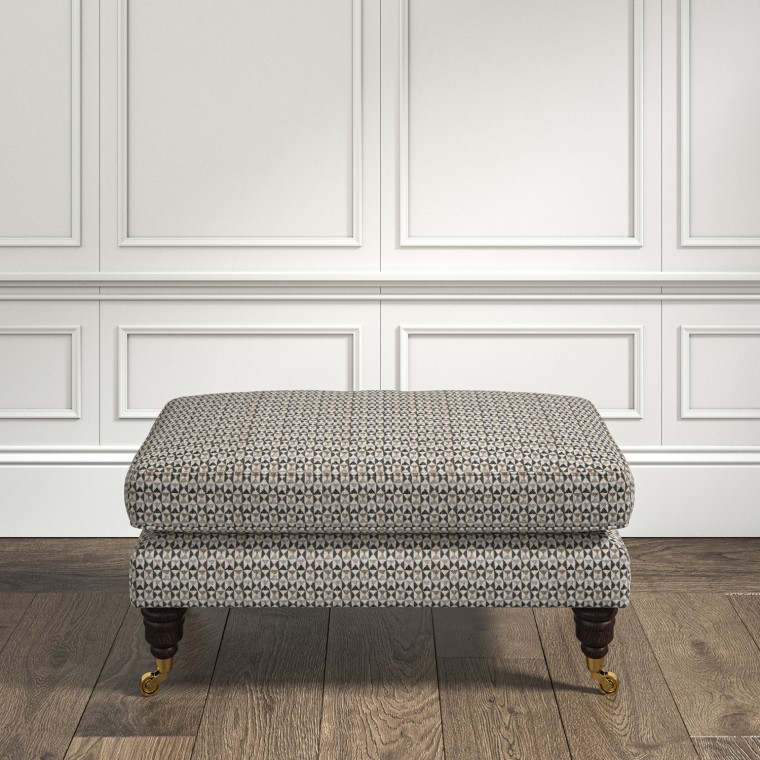 furniture bliss footstool nala charcoal weave lifestyle