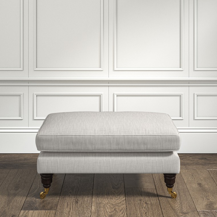 furniture bliss footstool zuri flint plain lifestyle