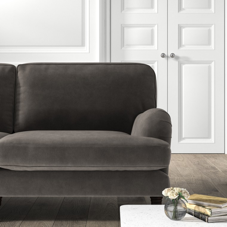 furniture bliss medium sofa cosmos graphite plain lifestyle