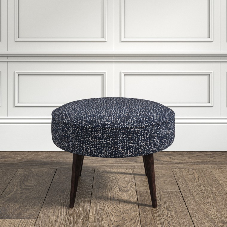 furniture brancaster footstool yana indigo weave lifestyle