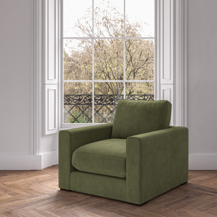 furniture cloud chair cosmos olive plain lifestyle