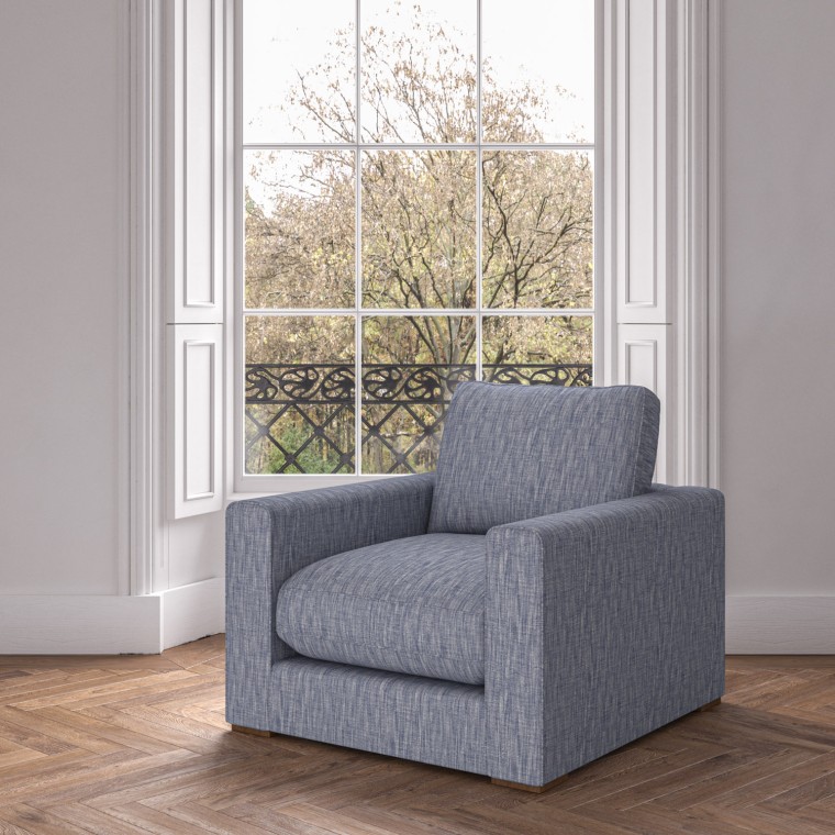 furniture cloud chair kalinda denim plain lifestyle