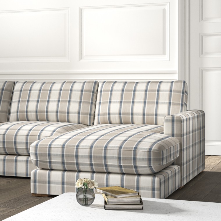 Cloud Chaise Sofa Oba Denim