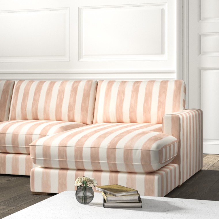 Cloud Chaise Sofa Tassa Grande Rose