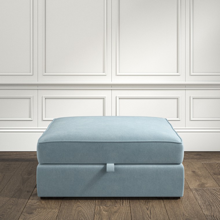 Cloud Storage Footstool Cosmos Sea Glass