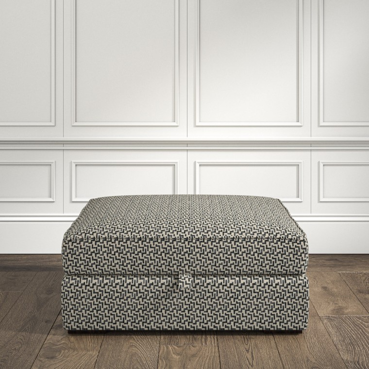 Cloud Storage Footstool Desta Charcoal