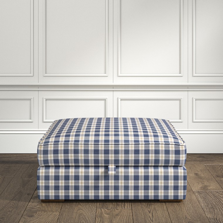 Cloud Storage Footstool Kali Indigo