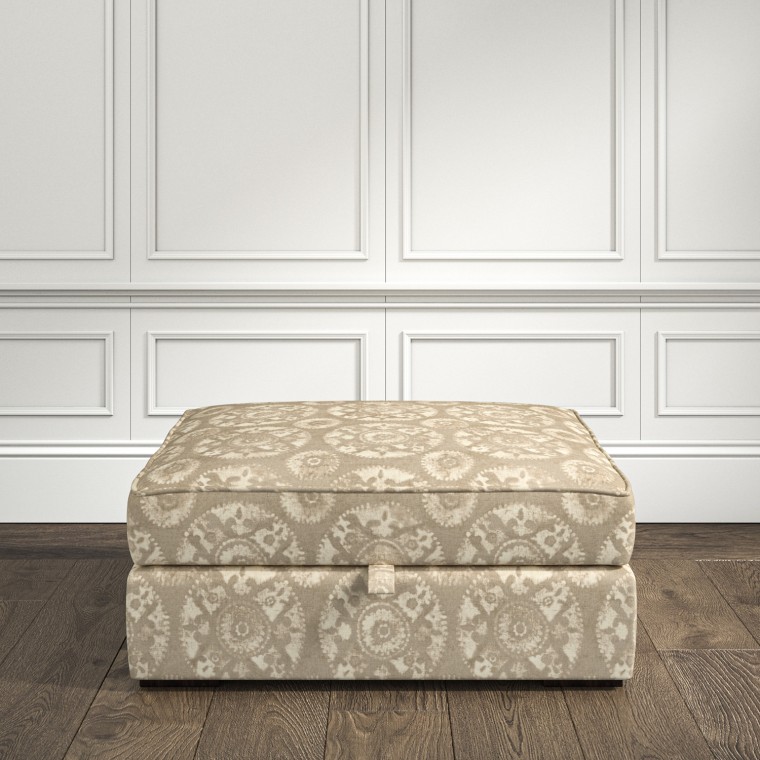 Cloud Storage Footstool Nubra Linen