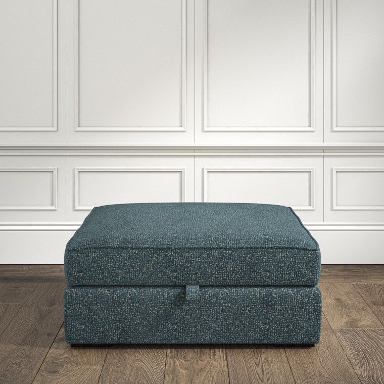 Cloud Storage Footstool Yana Teal