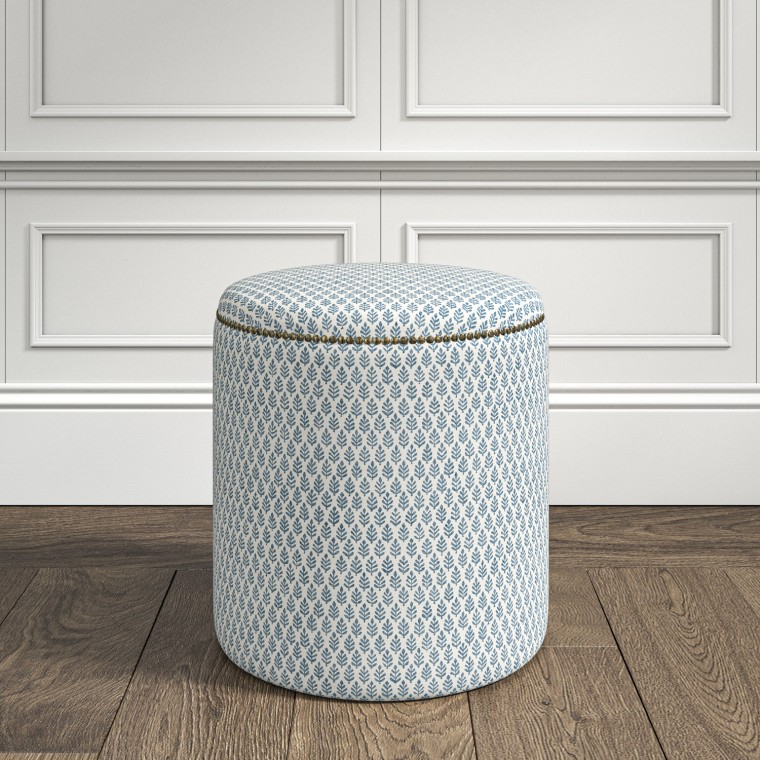 furniture malpaso footstool folia denim print lifestyle