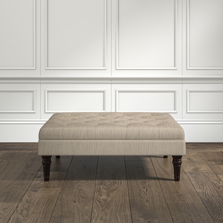 furniture monterey medium footstool amina taupe plain lifestyle