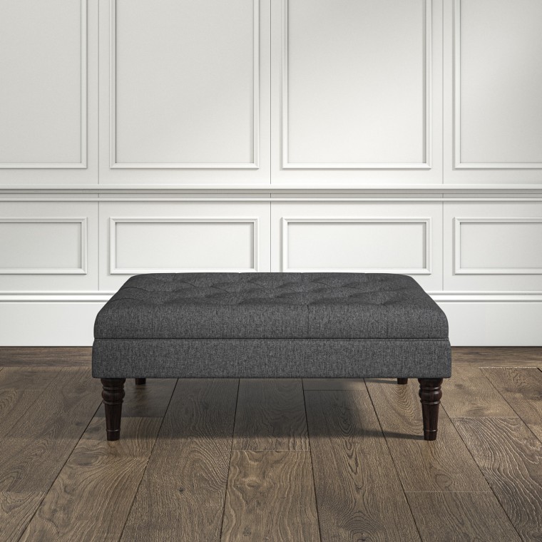 furniture monterey medium footstool bisa charcoal plain lifestyle