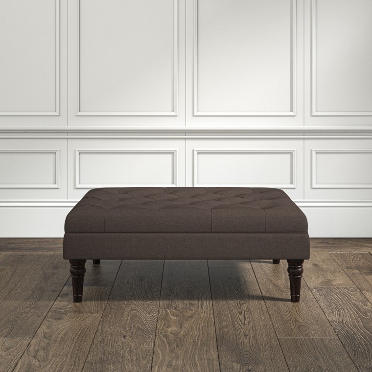 furniture monterey medium footstool shani espresso plain lifestyle