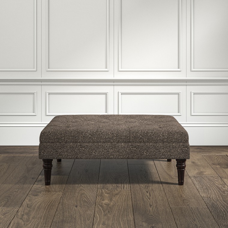 furniture monterey medium footstool yana espresso weave lifestyle