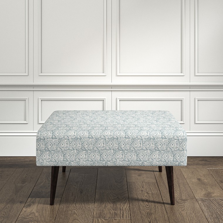 furniture ombu footstool ellora steel blue print lifestyle