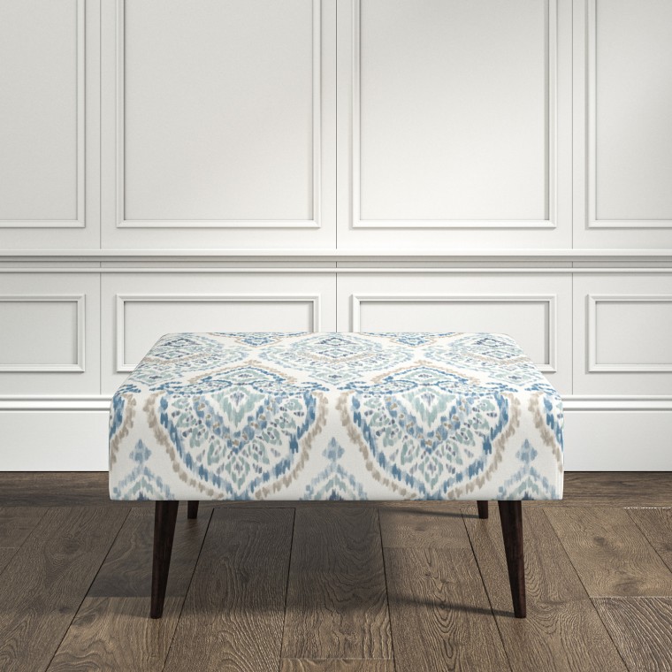 furniture ombu footstool suhani azure print lifestyle