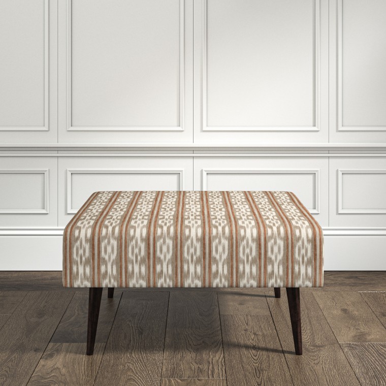 furniture ombu footstool telia ginger print lifestyle