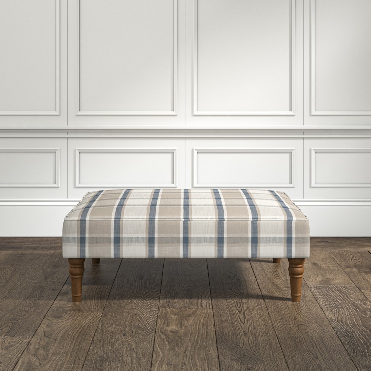 furniture savannah medium footstool oba denim weave lifestyle