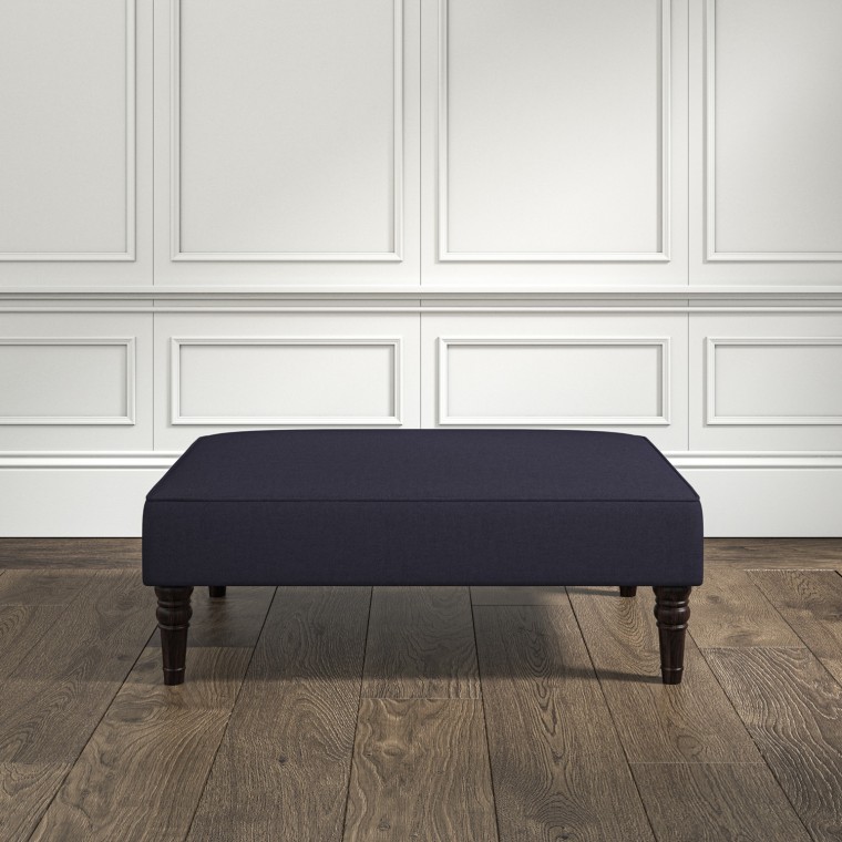 furniture savannah medium footstool shani indigo plain lifestyle