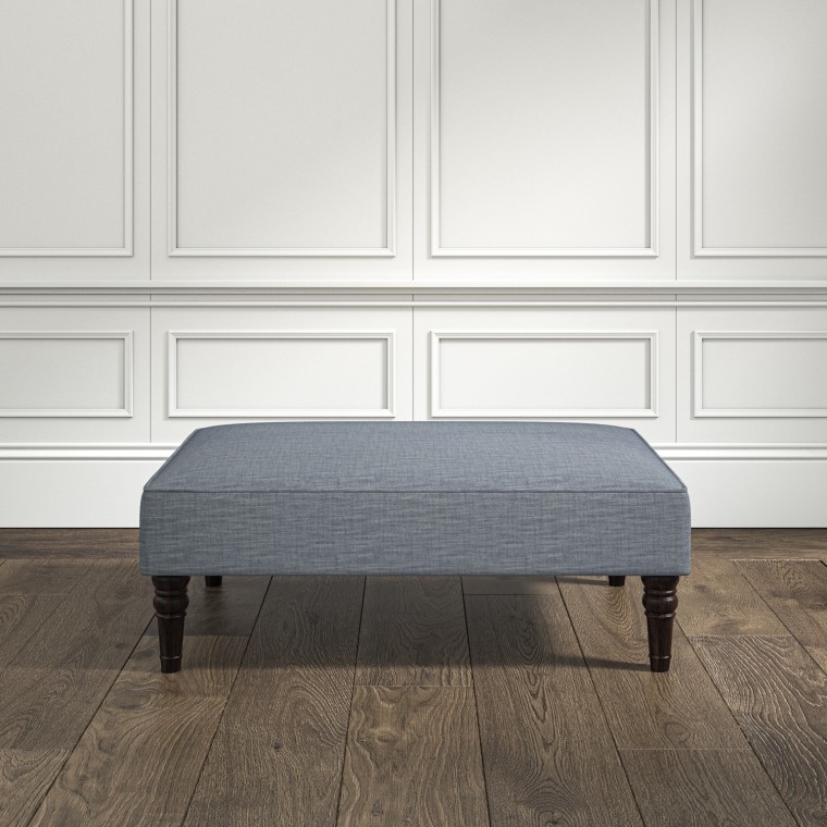 furniture savannah medium footstool zuri denim plain lifestyle