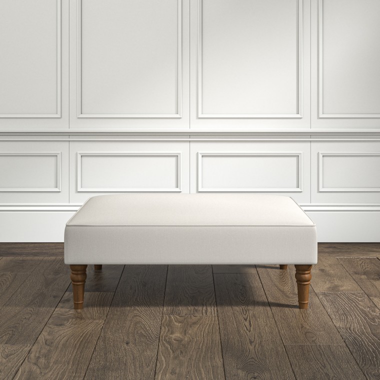 furniture savannah medium footstool zuri parchment plain lifestyle