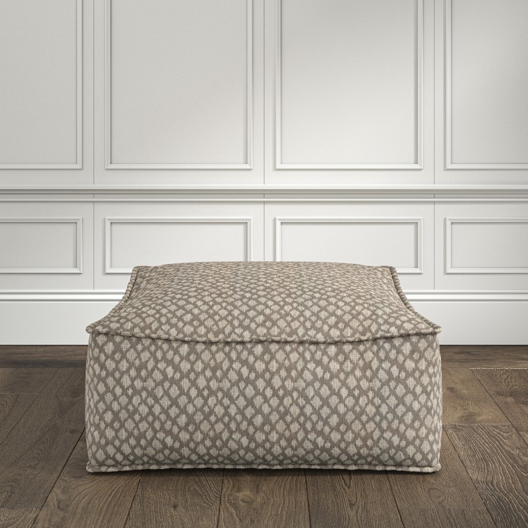 furniture zen pouffe nia taupe weave lifestyle