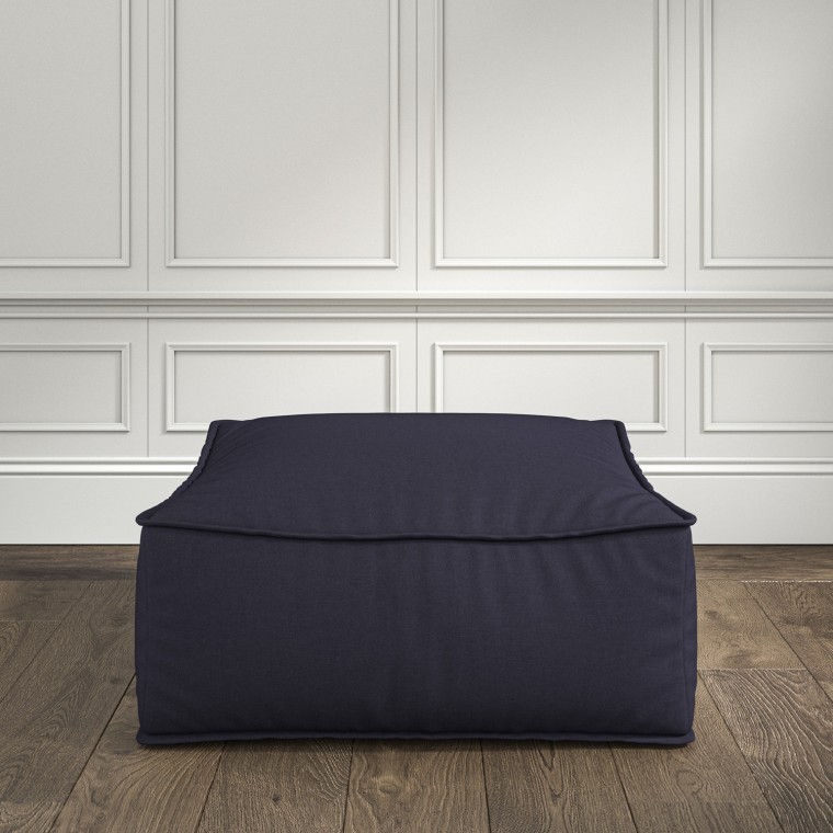 furniture zen pouffe shani indigo plain lifestyle