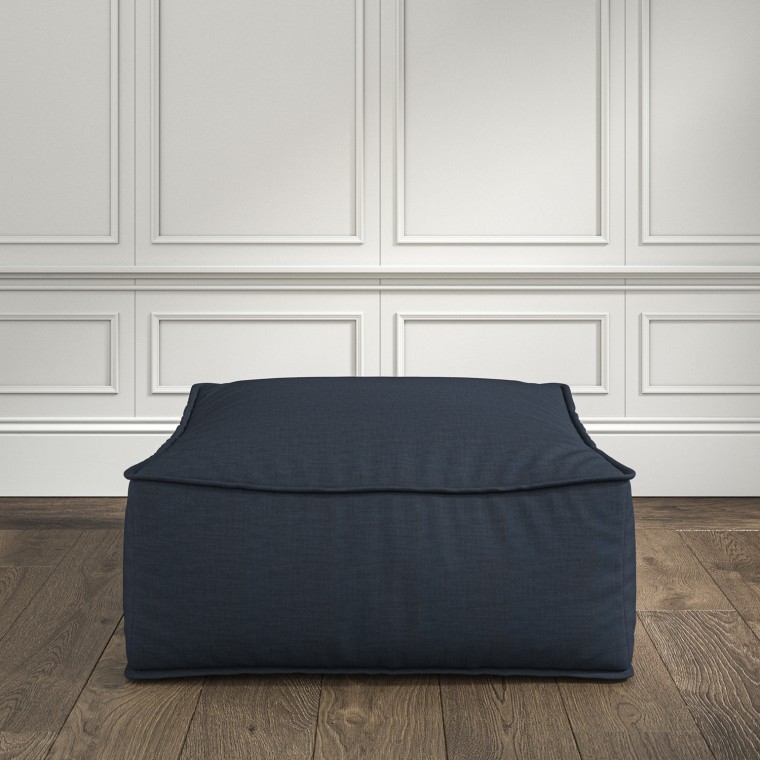 furniture zen pouffe zuri indigo plain lifestyle