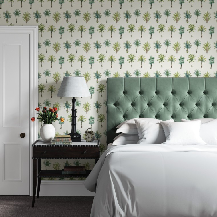 Kinsale Headboard Cosmos Celadon