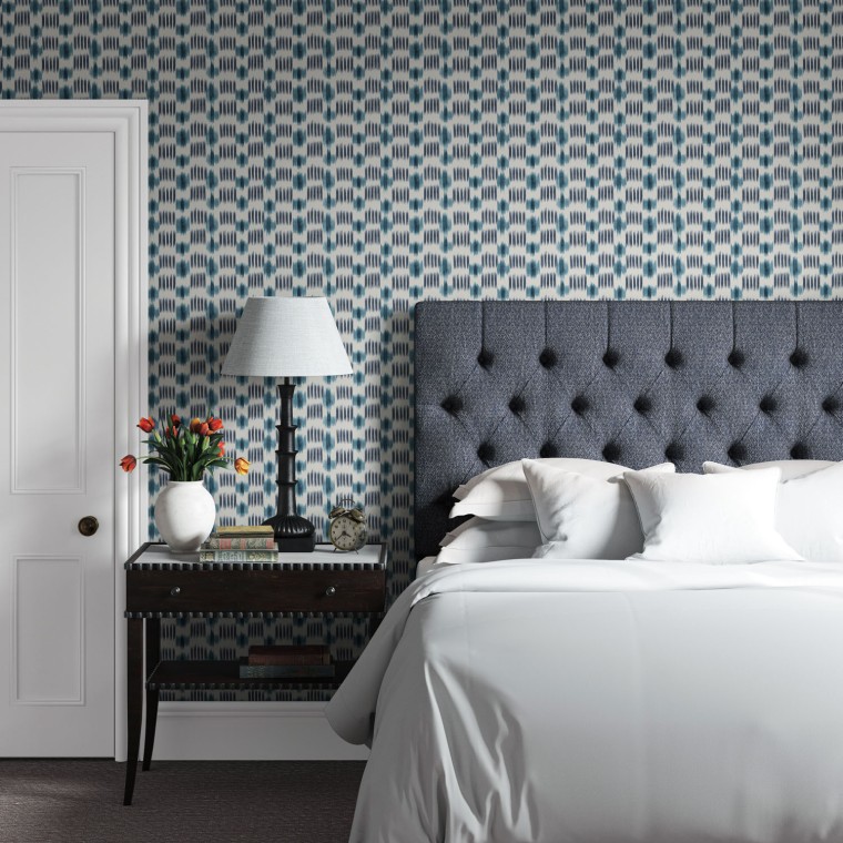 Kinsale Headboard Safara Indigo