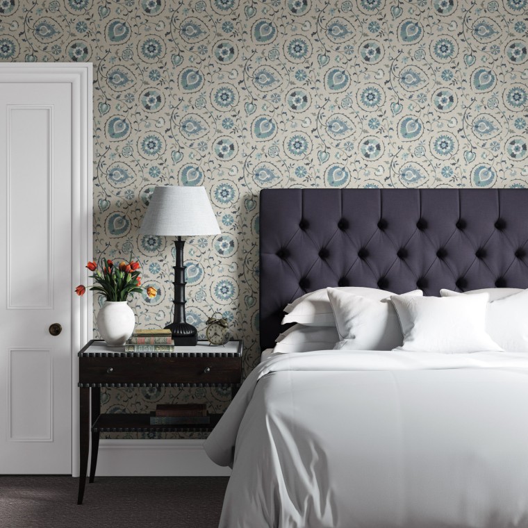 Kinsale Headboard Shani Indigo