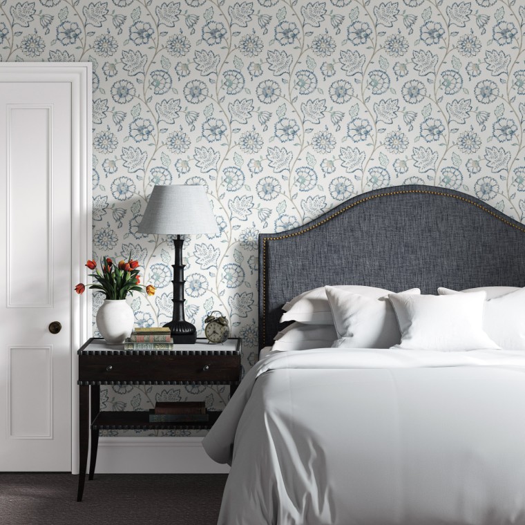 Marlborough Headboard Kalinda Indigo