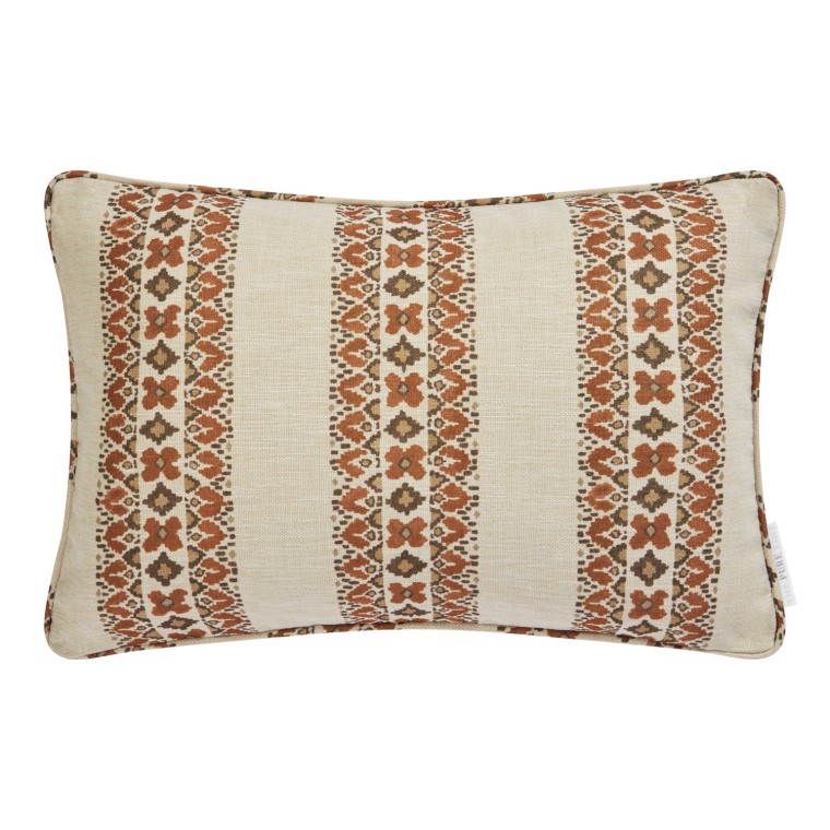 Jalal Spice Printed Recycled Fabric Cushion 55cm x 38cm