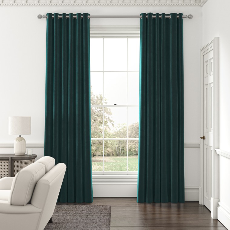 Cosmos Jade Curtains