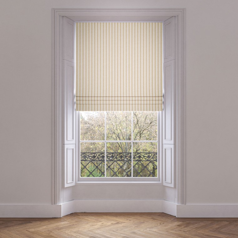 Aline Ochre Roman Blind