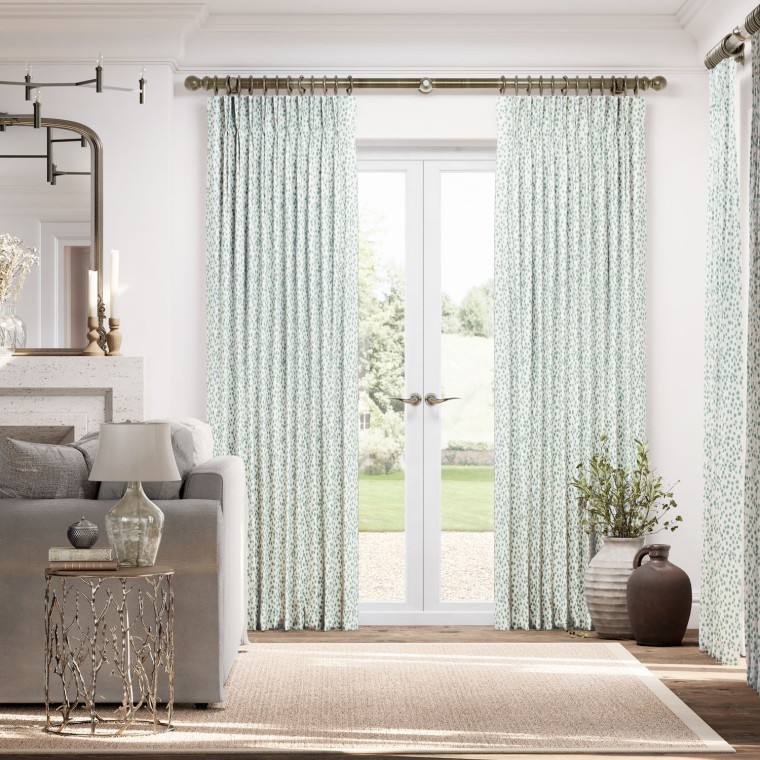 Sima Celadon Curtains