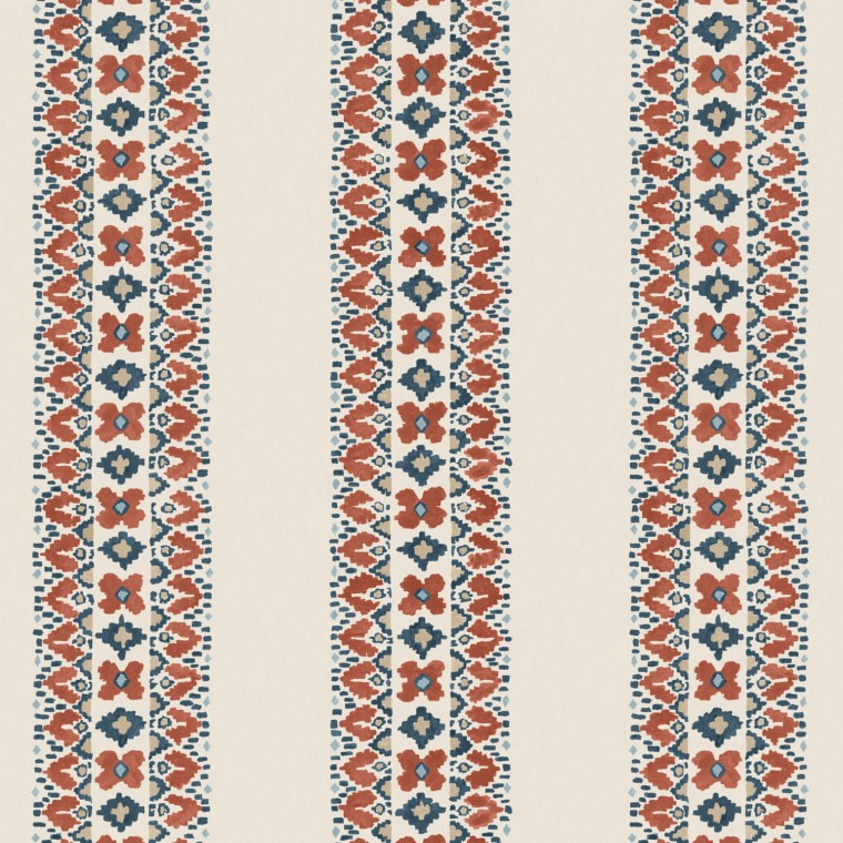 Jalal Indigo Wallpaper