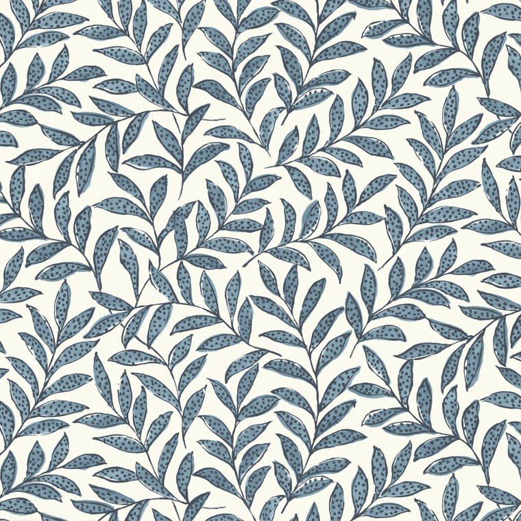 Rasika Indigo Wallpaper