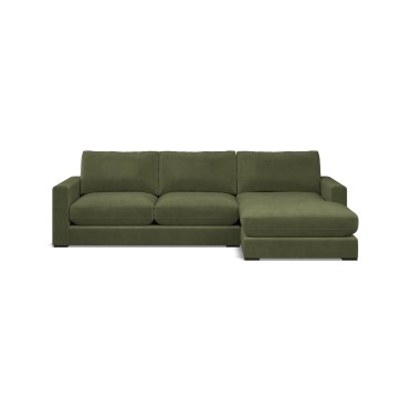 Cloud Medium Chaise RHF Cosmos Olive