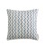 Azmi Indigo Printed Cotton Cushion 43cm x 43cm