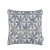 Bandhani Indigo Printed Cotton Cushion 43cm x 43cm