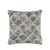 Medina Graphite Printed Cotton Cushion 43cm x 43cm