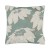 Pondicherry Soft Teal Printed Cotton Cushion 50cm x 50cm