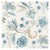 Anushka China Blue Printed Cotton Fabric