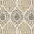 Indienne Espresso Roman Blind