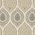 Indienne Espresso Printed Cotton Fabric