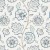 Kalamkari Azure Printed Cotton Fabric
