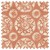 Nubra Apricot Printed Cotton Fabric