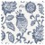 Palais Indigo Printed Cotton Fabric