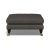 Bliss Footstool Amina Charcoal